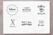 Elderflower script font + logos, a Script Font by Tabita's shop (Thumbnail 6 of 15)