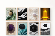 Modern Mid Century Wall Art Set, a Decorative Illustration by PrintablesByFranklyn (Thumbnail 5 of 10)