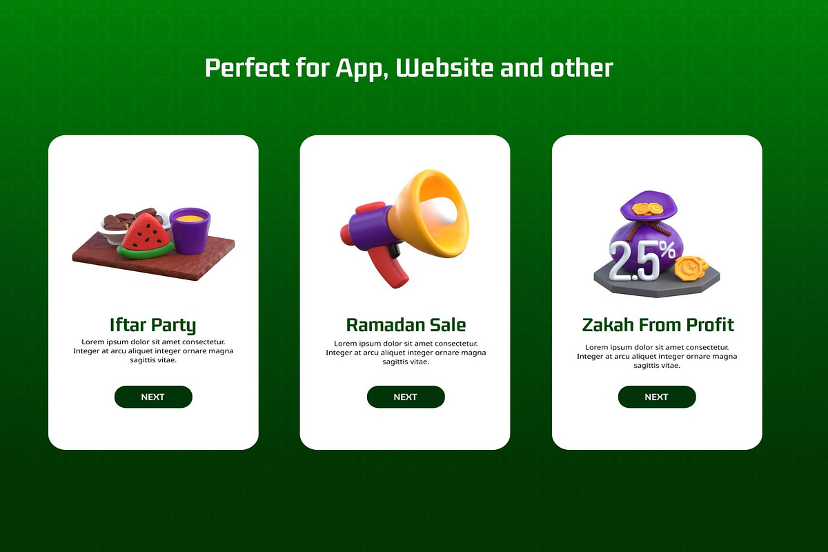 3D RAMADAN ICON, an Object 3D Model by Lumina_ui_ux202 (Photo 4 of 6)