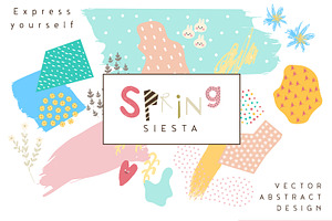 Spring Siesta - Romantic, Abstract