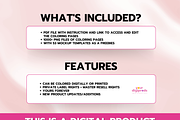Coloring PNGs Bundle with PLR & MRR, an Animal Illustration by Your DigiProds (Thumbnail 2 of 6)