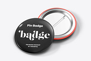 Pin Badge Mock-up, a Merchandise Mockup by Yogurt86 (Thumbnail 5 of 16)