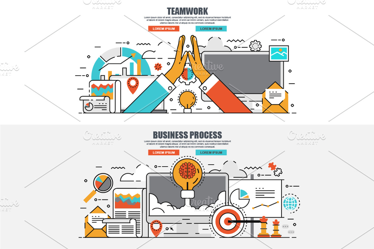 Color Line Concepts, an Education Illustration by alexdndz (Photo 13 of 13)