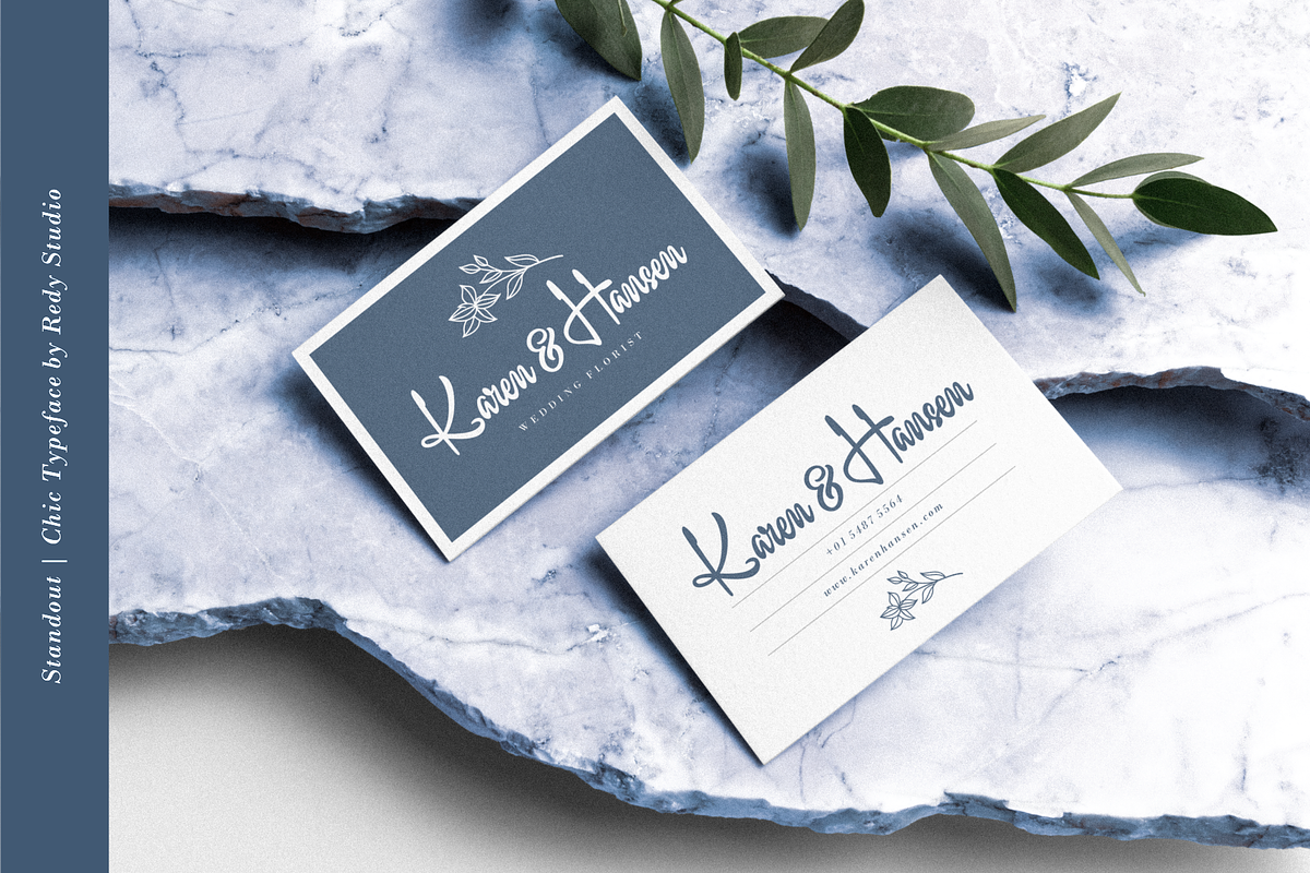 Standout – Chic Typeface, a Script Font by RedyStudio (Photo 2 of 13)