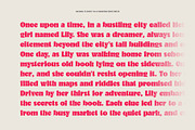 Megan Cloudy - Charming Serif, a Serif Font by Variatype (Thumbnail 6 of 10)