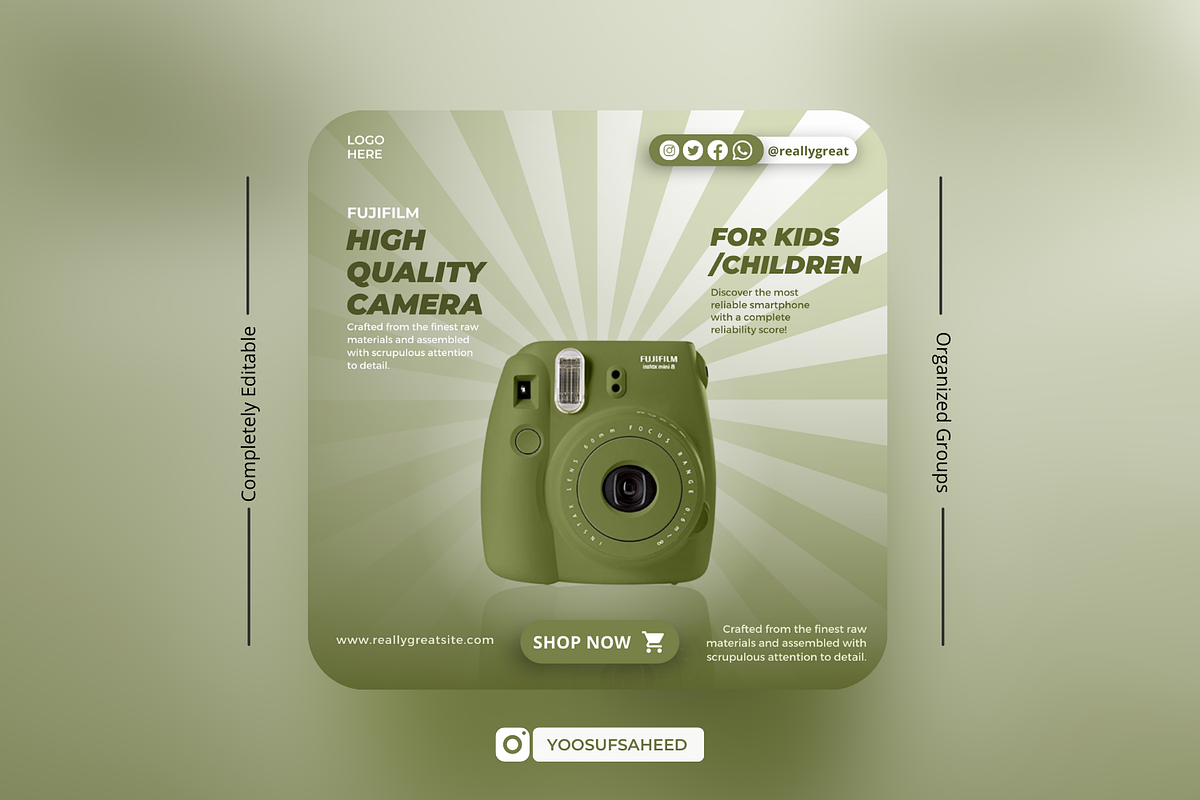 Kids, Children Canva Design Template, a Social Media Template by Exceptionalways (Photo 18 of 35)