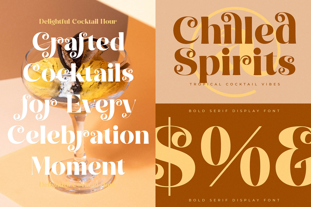Natural Royale Bold Serif Font, a Serif Font by timelesstype.co (Photo 17 of 20)