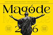 Magode Collection Modern Serif, a Serif Font by timelesstype.co (Thumbnail 1 of 10)