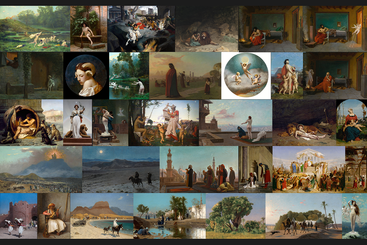 170+ Jean-Léon Gérôme Paintings, a Person Illustration by Digital Museum (Photo 6 of 12)