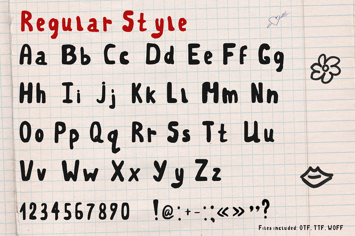 Love Marker | Font Duo & Design Kit, a Handwritten Font by Alexiva (Photo 4 of 5)