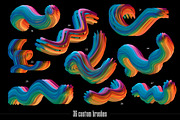 Mixer: Multicolor Photoshop Brushes, a Brush Add-On by Chroma Supply (Thumbnail 9 of 19)