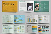 Financial Business Brochure Layout, a Brochure Template by MightyDesign (Thumbnail 1 of 6)