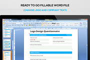 Logo design questionnaire, a Stationery Template by GraphicsEgg (Thumbnail 10 of 10)