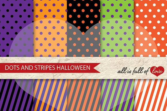 Halloween Background Patterns preview 2