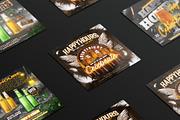 Happy Hours Post & Flyer Templates, a Templates & Theme by OnurDemircan (Thumbnail 1 of 5)