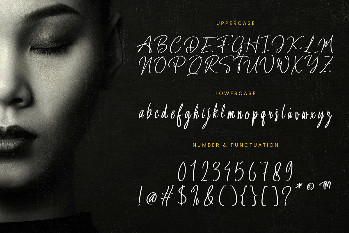 Shouthamton Brother Modern Signature, a Script Font by Portocraft (Photo 4 of 10)