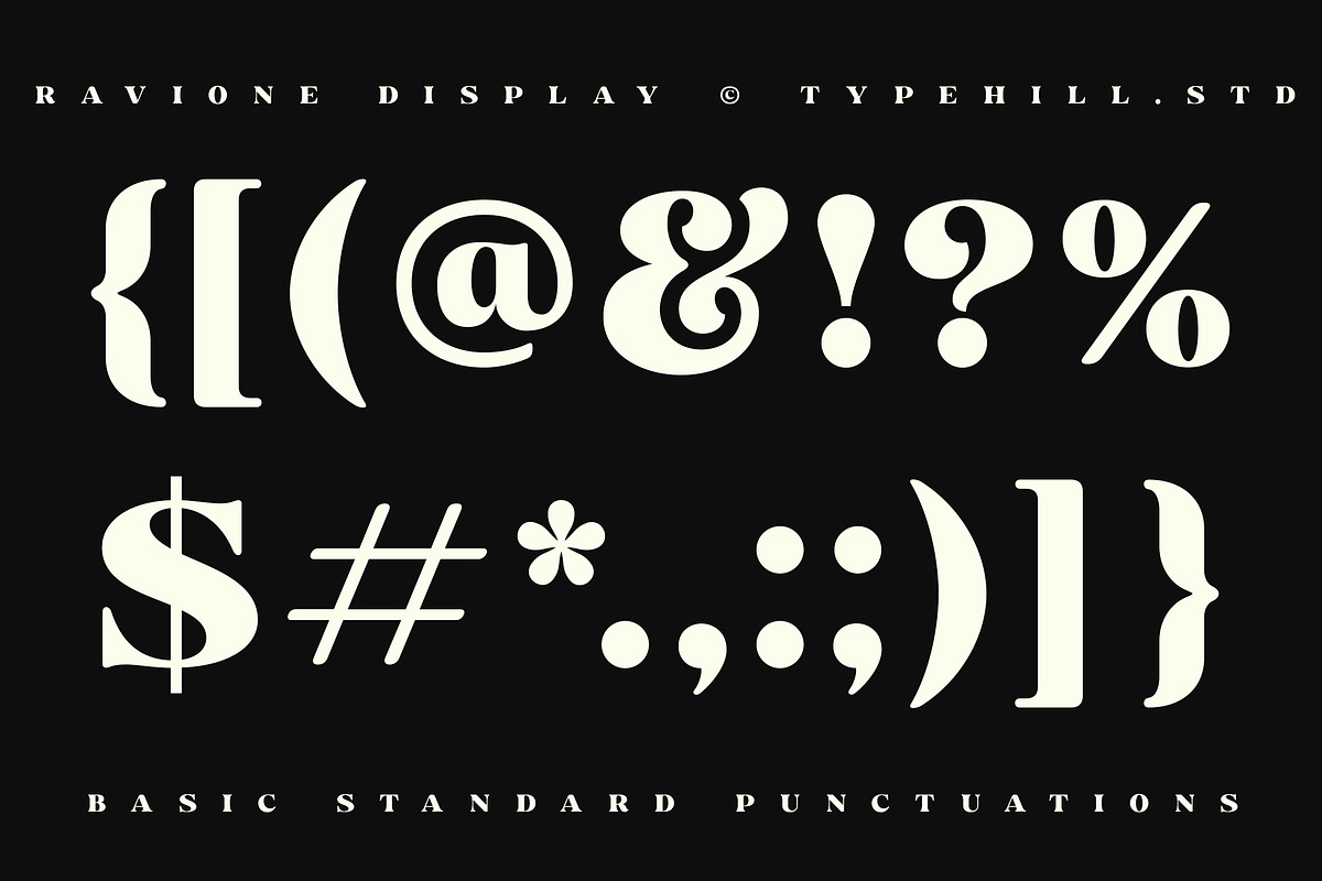 Ravione Display, a Serif Font by Typehill (Photo 6 of 11)