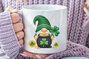 St Patrick’s Day Gnome PNG, an Illustration by CraftArtStudio (Thumbnail 2 of 4)