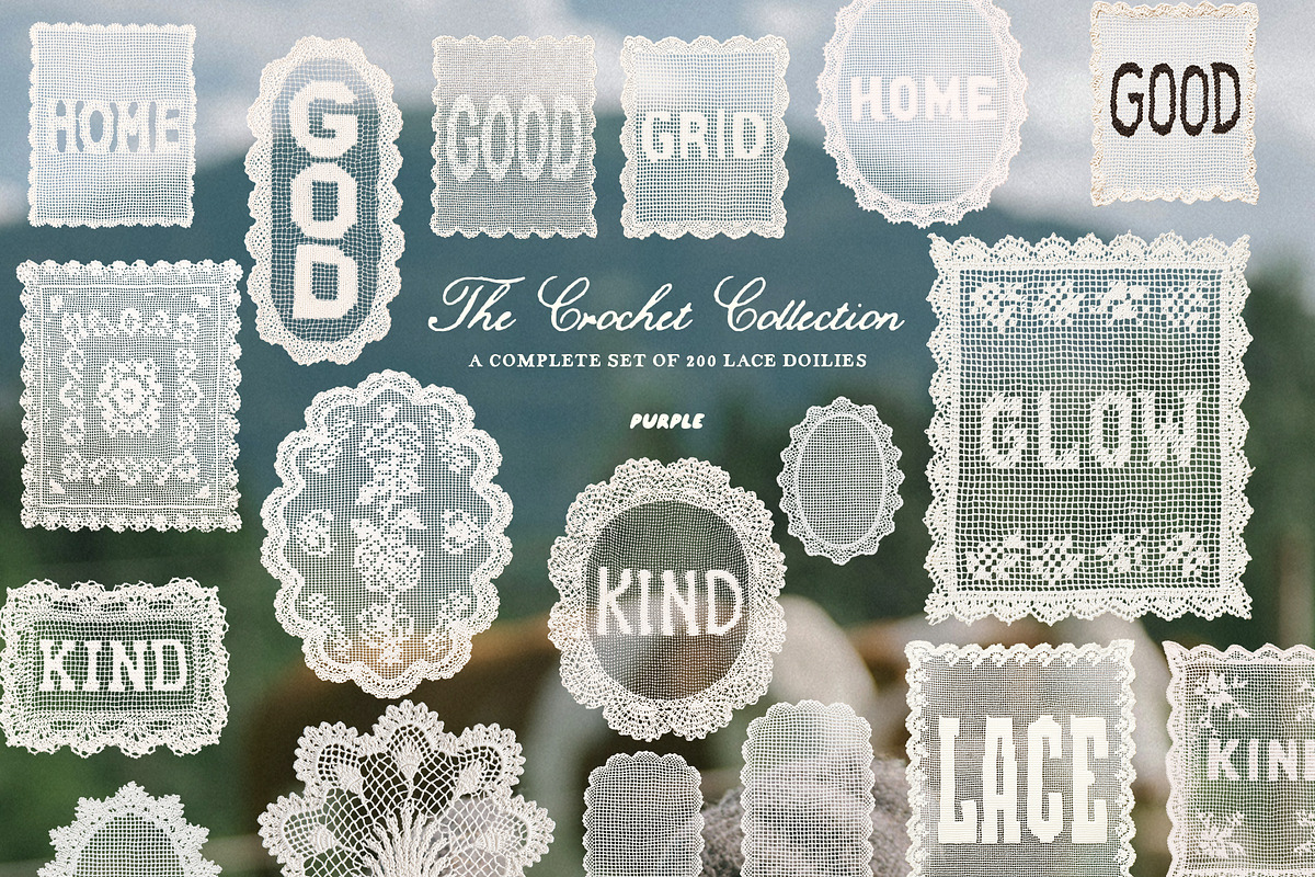 Crochet Collection: 200 Lace Doilies, an Object Graphic by Purple (Photo 5 of 12)