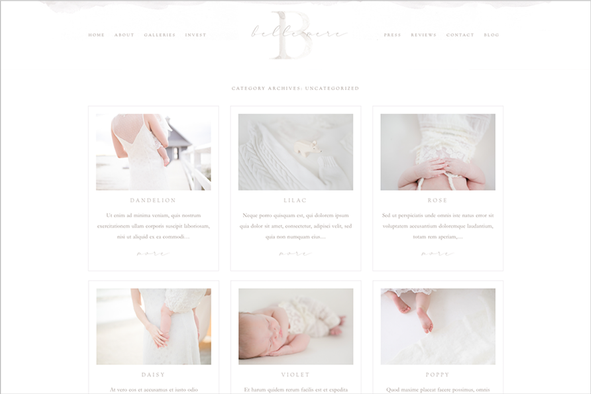 Belle Mère Prophoto 7 Template, a Websites & App Template by Red Met Yellow Creative (Photo 21 of 23)