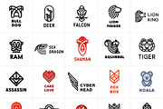300 Logos & Marks Bundle, a Branding & Logo Template by Last Spark (Thumbnail 4 of 6)