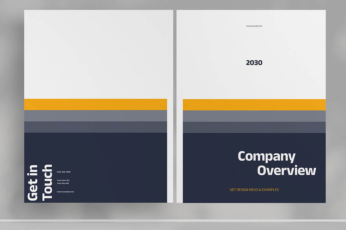 Company Overview Brochure Template, a Brochure Template by Boris Cupac (Photo 3 of 7)