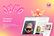 Thrivecart, JUNO Checkout Template, a Landing Page Template by dunagency (Thumbnail 1 of 8)