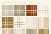 Natural Autumn background & pattern, a Pattern Graphic by Cozy pattern shop (Thumbnail 14 of 14)