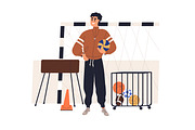 School teachers in classrooms set, an Education Illustration by Good Studio (Thumbnail 3 of 15)
