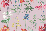 Vintage Botanical Floral Pattern, a Pattern Graphic by likorbut (Thumbnail 13 of 13)
