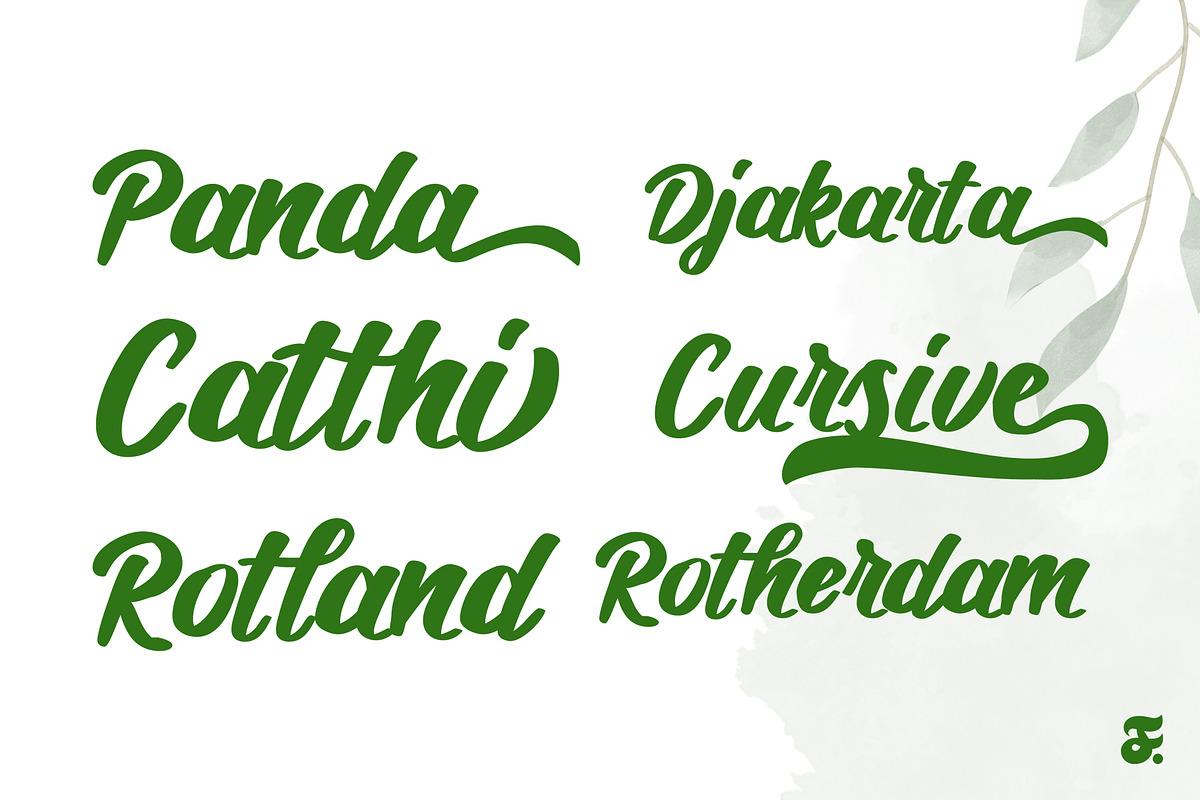 Daintti Swirl Script, a Script Font by Anomali Creatype (Photo 5 of 10)