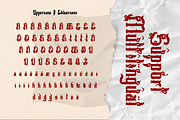 Bogward - Blackletter Font, a Blackletter Font by Dhabee (Thumbnail 7 of 16)