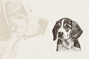 Dog Breeds Portrait Illustrations, an Animal Illustration by Nocturnal Wolf (Thumbnail 9 of 12)