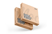 Kraft Square Box Mockup, a Packaging Mockup by Ram Studio (Thumbnail 6 of 14)