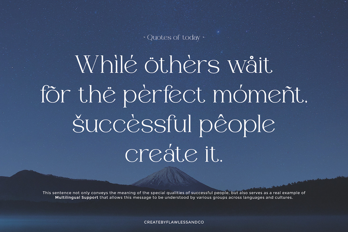 Gevilra - Elegant Serif Font, a Font by Flawless And Co (Photo 8 of 10)