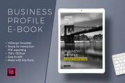 Business Profile E-Book Layout, a Templates & Theme by R-studio (Thumbnail 1 of 10)