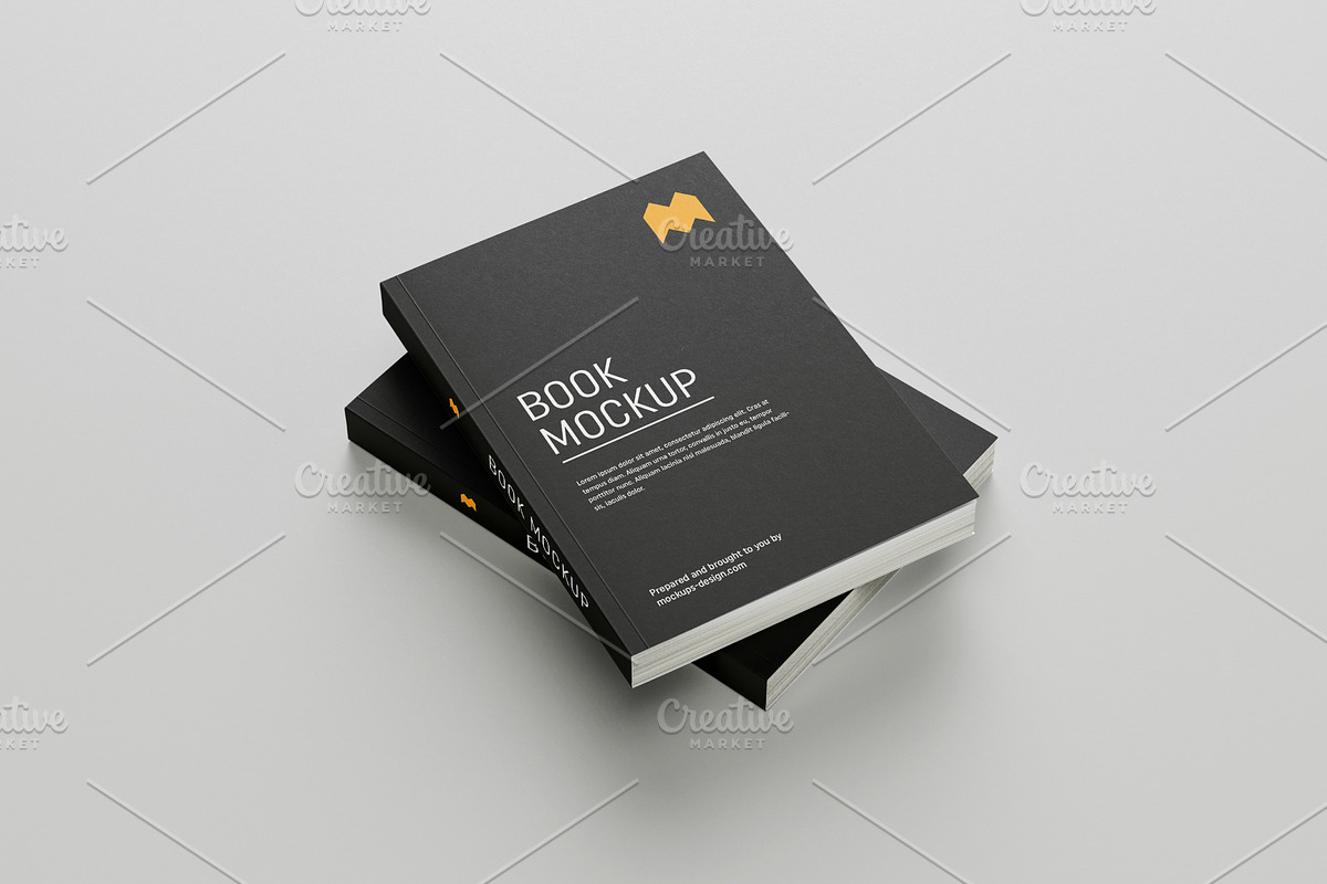 Book mockup set 8 psd file download, a Books & Magazine Mockup by MOCKUPSDESIGN (Photo 1 of 8)