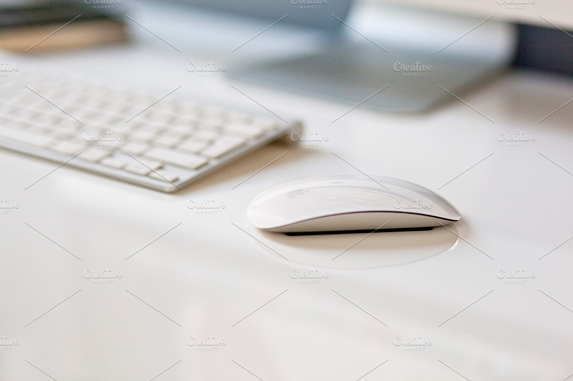 Mouse Containing Mouse Keyboard And Imac