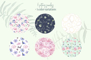 Chic Watercolor Floral Collection, an Illustration by ColorfulNest (Thumbnail 6 of 13)