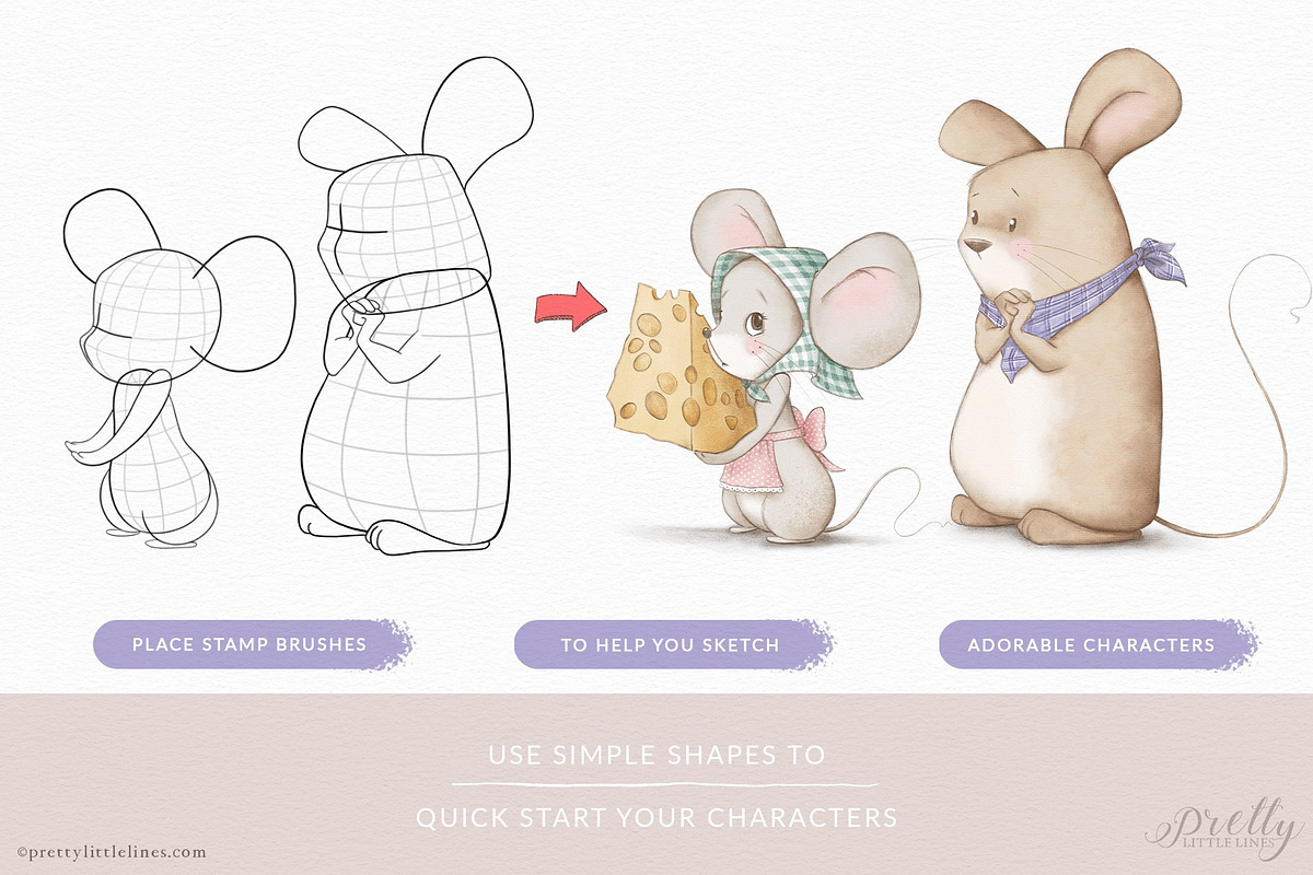 Character Brush Box, a Brush Add-On by Pretty Little Lines (Photo 11 of 14)