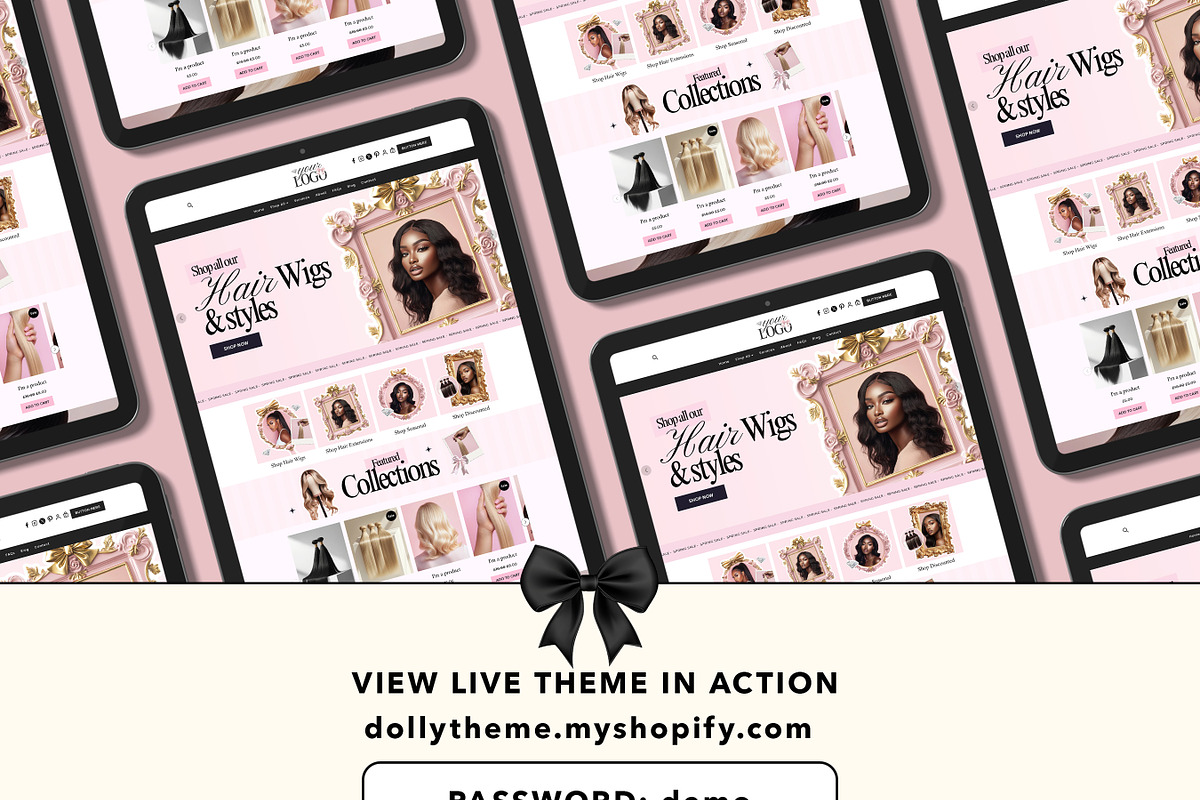 Hair Extensions Wigs Shopify Theme, a Shopify Template by Template Twist Shop (Photo 3 of 8)