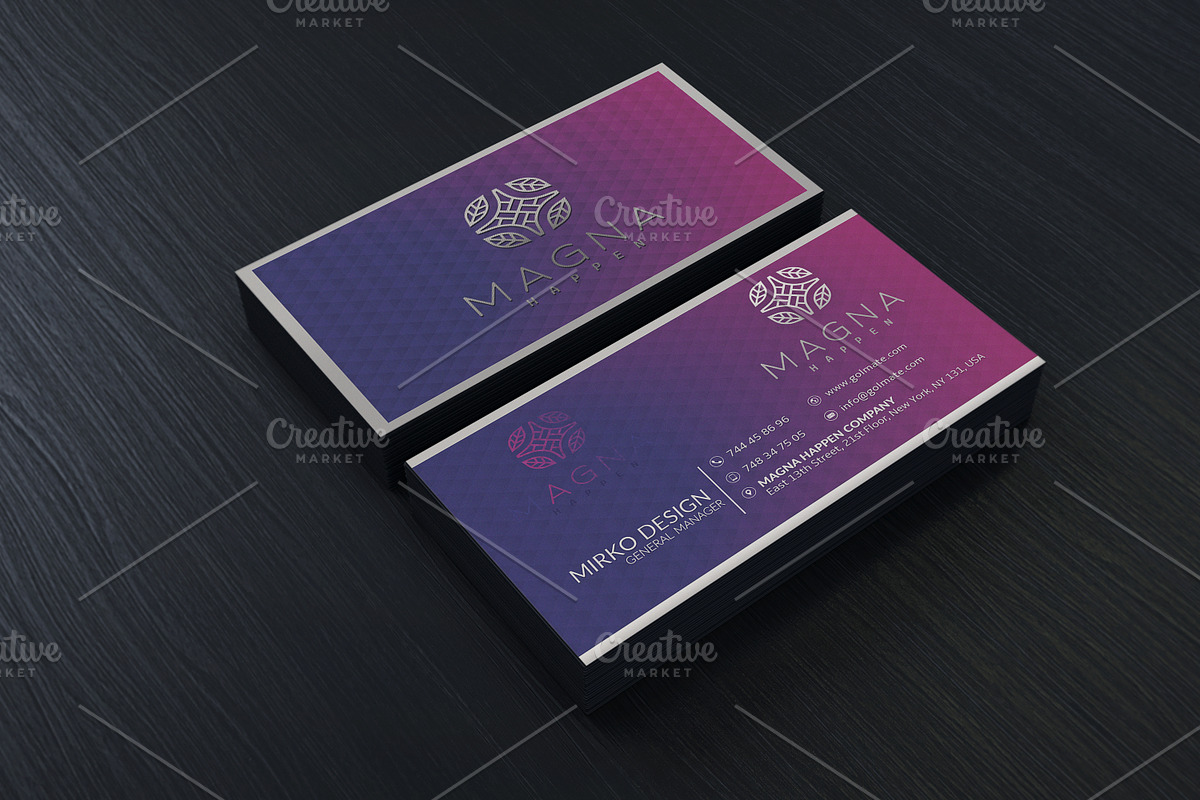 MAGNA Corporate Identity, a Stationery Template by Design by Mirko (Photo 4 of 6)