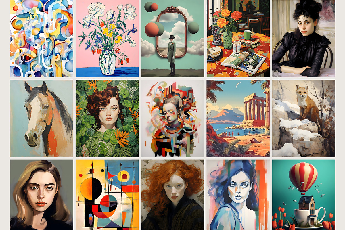 Eclectic Posters - Wall Art Gallery, a Graphic by SunnyAfternoons (Photo 4 of 11)