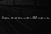 Inkeris - A script, a Script Font by portype (Thumbnail 8 of 8)