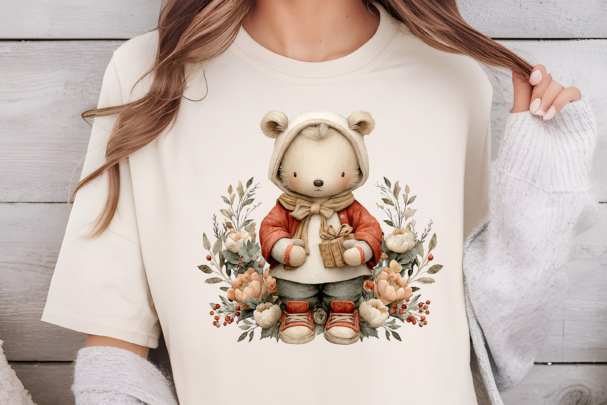 Whimsical Christmas Clipart, an Illustration by DreamCafeArt (Photo 6 of 6)