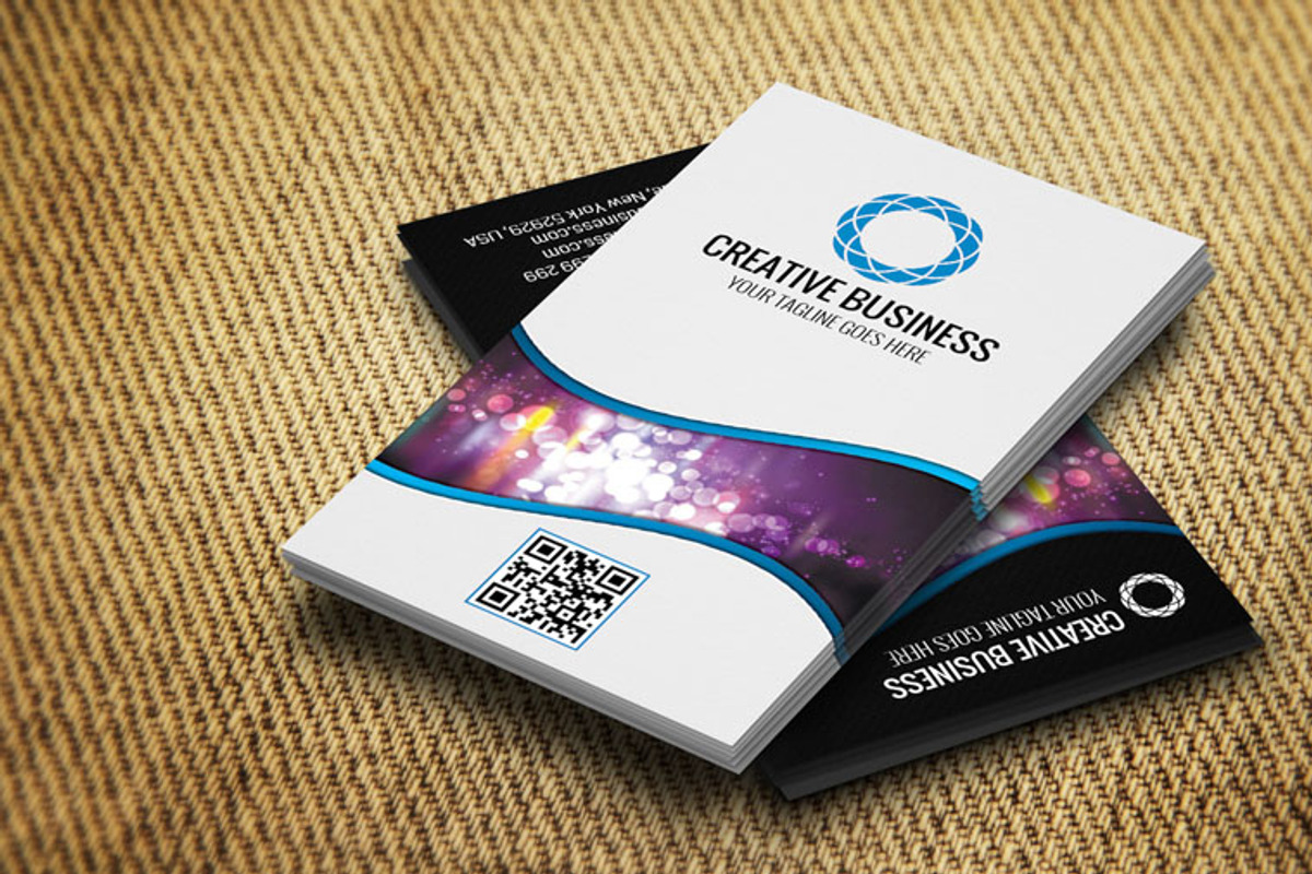 Modern Corporate Business Card CM021, a Business Card Template by annozio (Photo 2 of 4)