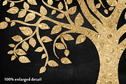 Golden Tree Silhouettes PNG, an Object Graphic by CatgoDigital (Thumbnail 2 of 4)