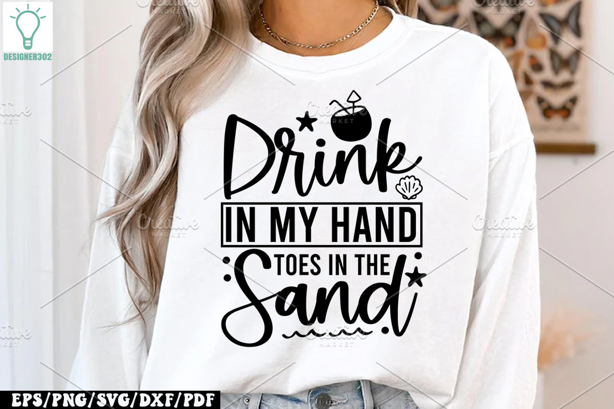 Summer SVG Bundle, Funny Beach Quote, a Graphic by Designer302 (Photo 6 of 22)