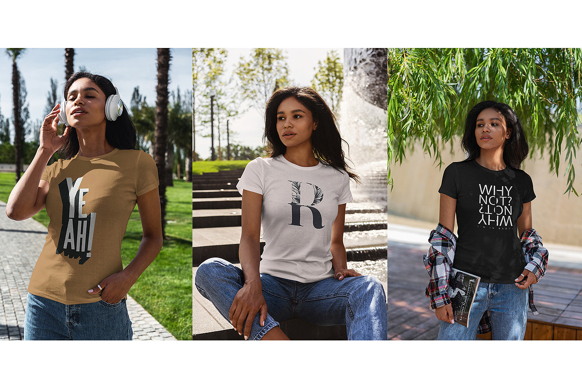 Tshirt Mockups Legend Premium Bundle, a Shirt Mockup by Dikarte.Store (Photo 9 of 20)