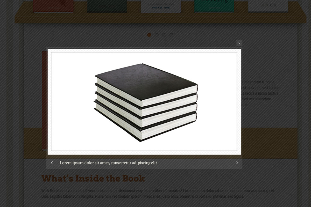 Book Palace Website, a Landing Page Template by Sargatal (Photo 4 of 5)